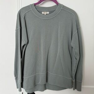 Madewell Slate Gray Crewneck Top